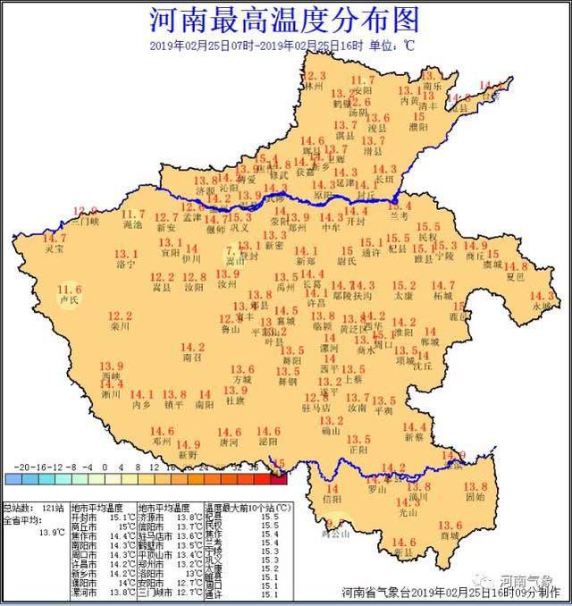 周一河南温暖开场，但降水在酝酿