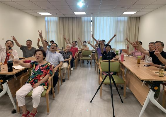 河南省直三院正光街社区健康促进班开办于2018年794