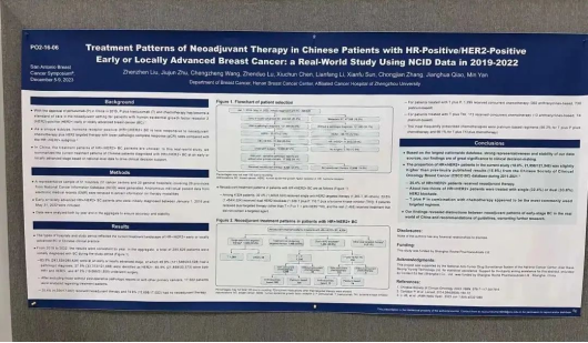河南省肿瘤医院乳腺科7项研究成果亮相国际乳腺癌217